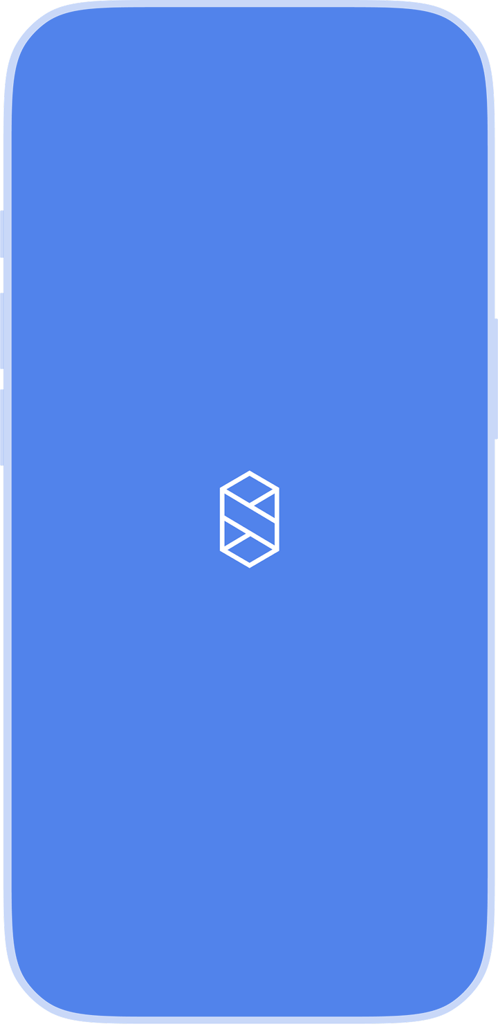 Spomotion app — home screen
